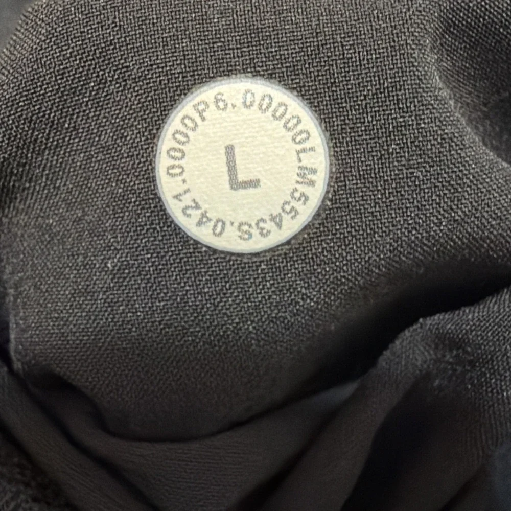 Lululemon Steady State  Pants Mens L Black Relaxed Fit Pant Sweatpants LM5543S